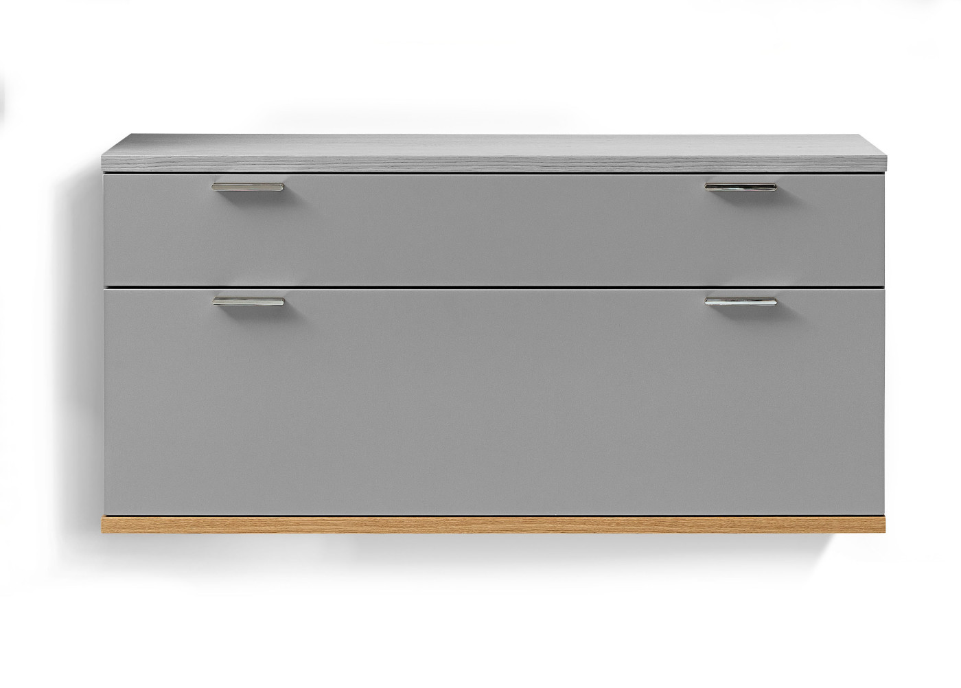 Schuhschrank ARTIST in platingrau